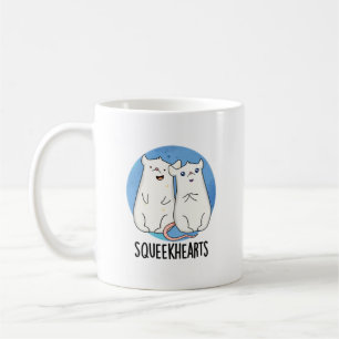 Squeekhearts Funny Mouse SweeLieveer Pun Koffiemok