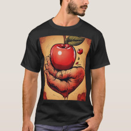 "Squeeze of Love – Tattoo-geïnspireerd T-Shirt Des