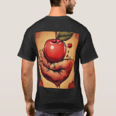 "Squeeze of Love – Tattoo-geïnspireerd T-Shirt Des (Achterkant)