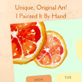 Squeeze The Day Citrus Motivatie Weekplanner Notitieblok