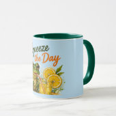 	Squeeze the Day Kikker Citroen Mok (Voorkant rechts)
