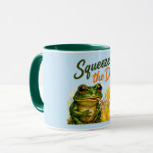 	Squeeze the Day Kikker Citroen Mok (Voorkant links)