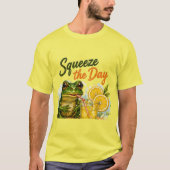 Squeeze the Day Kikker Citroen T-shirt (Voorkant)