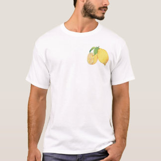 Squeeze the Day Lemon Watercolor Illustration T-shirt