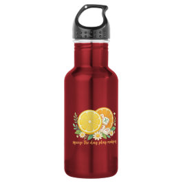 Squeeze The Day Play Mahjong Citrus Waterfles