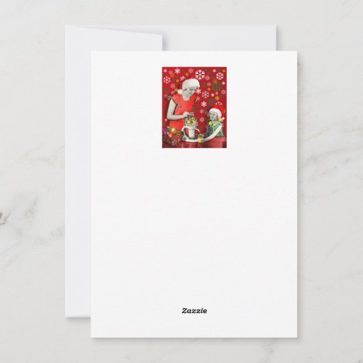 Squeeze your Xmas Feestdagenkaart (Achterkant)