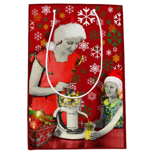 Squeeze your Xmas Medium Cadeauzakje (Voorkant)