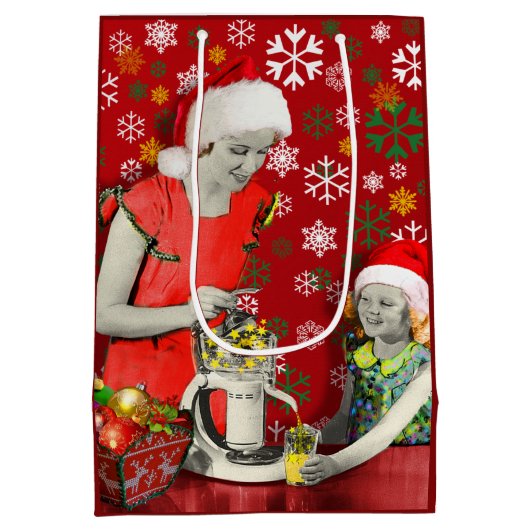 Squeeze your Xmas Medium Cadeauzakje (Achterkant)