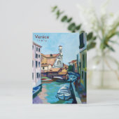 Squero di San Trovaso - Venice, Italië Briefkaart (Staand voorkant)