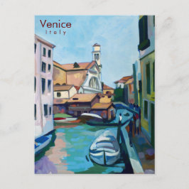 Squero di San Trovaso - Venice, Italië Briefkaart