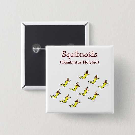 Squibnoids Button (Voorkant /achterkant)