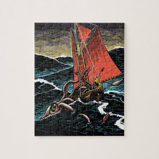 Squid Attack Puzzle Legpuzzel