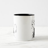 Squid Attack Tweekleurige Koffiemok (Center)