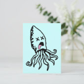 Squid Briefkaart (Staand voorkant)