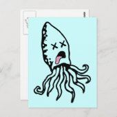 Squid Briefkaart (Voorkant / Achterkant)