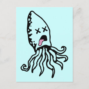 Squid Briefkaart