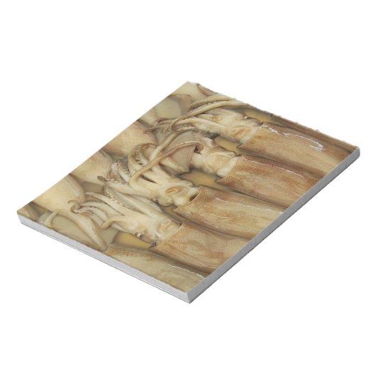 Squid - Calamari Notitieblok (Linkerzijde)