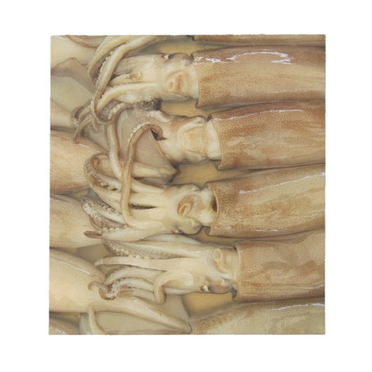 Squid - Calamari Notitieblok (Voorkant)