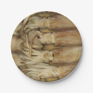 Squid - Calamari Papieren Bordje