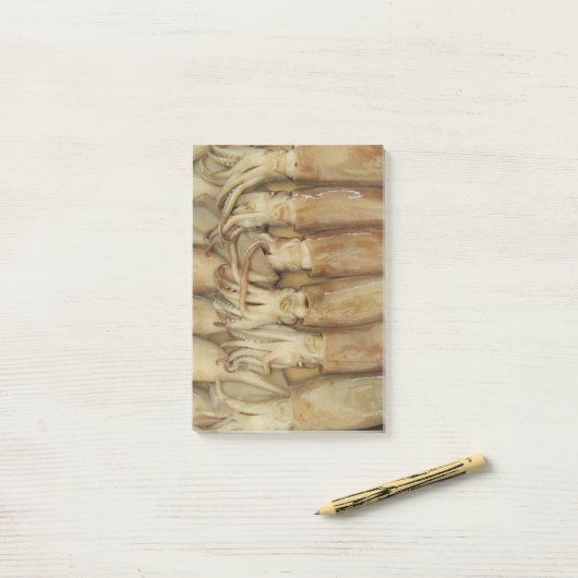 Squid - Calamari Post-it® Notes (Op bureau)