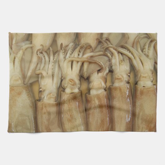 Squid - Calamari Theedoek (Horizontaal)