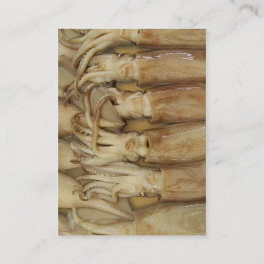 Squid - Calamari Visitekaartje (Achterkant)