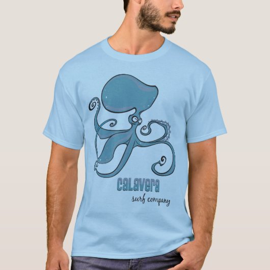 Squid - Calavera Surf Company T-shirt (Voorkant)