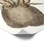 Squid Cephalopod Zee Created Art Print (Hoek)