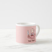 Squid Chef Cartoon Espresso Kop (Voorkant rechts)
