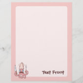 Squid Chef Cartoon Flyer (Voorkant)