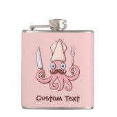 Squid Chef Cartoon Heupfles (Voorkant)