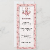 Squid Chef Cartoon Kaart (Achterkant)