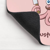 Squid Chef Cartoon Muismat (Hoek)