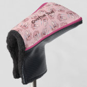 Squid Chef Cartoon Pattern Golfheadcover (3/4 voorkant)