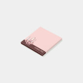 Squid Chef Cartoon Post-it® Notes (Schuin)