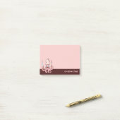 Squid Chef Cartoon Post-it® Notes (Op bureau)