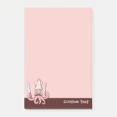 Squid Chef Cartoon Post-it® Notes (Voorkant)