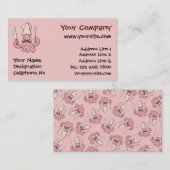 Squid Chef Cartoon Visitekaartje (Voorkant / Achterkant)