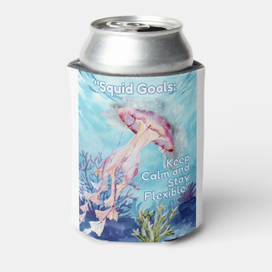 Squid doelen blikjeskoeler (Blikje Achterkant)