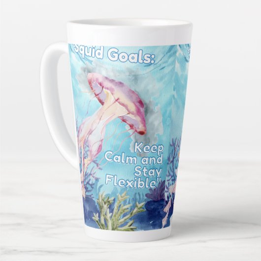 Squid doelen latte mok (Linkerhoek)