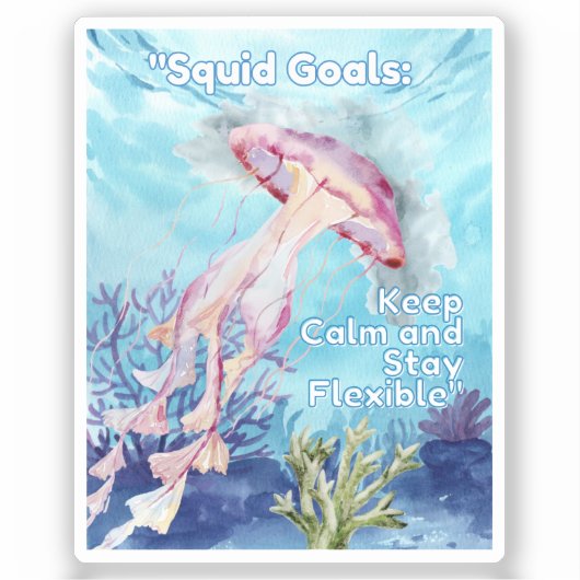 Squid doelen sticker (Voorkant)