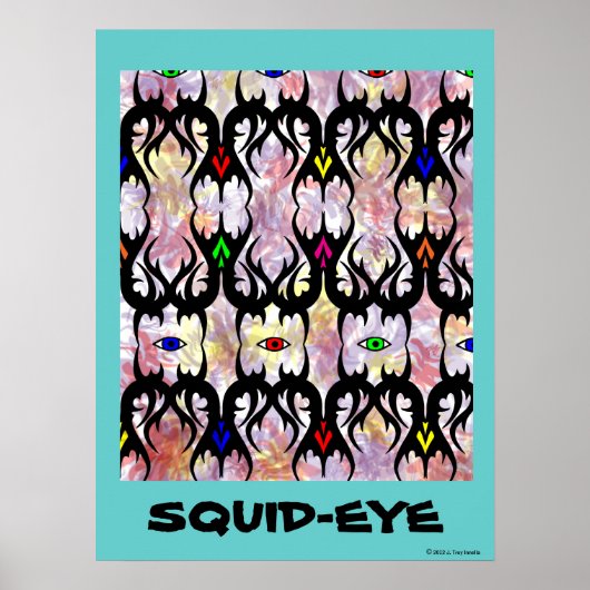 Squid-Eys Poster (Voorkant)