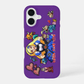 Squid Fear City ALICE EDITIE iPhone 16 Hoesje (Achterkant)