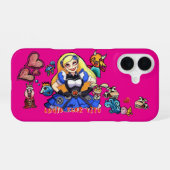 Squid Fear City ALICE EDITION iPhone 16 Hoesje (Achterkant horizontaal)
