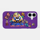 Squid Fear City ALICE EDITION  iPhone 16 Hoesje (Achterkant horizontaal)