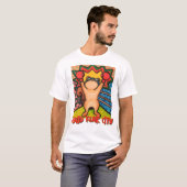 Squid Fear City Grafische Witte T-shirts (Voorkant volledig)