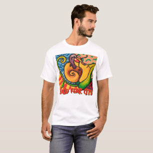Squid Fear City Grafische Witte T-shirts