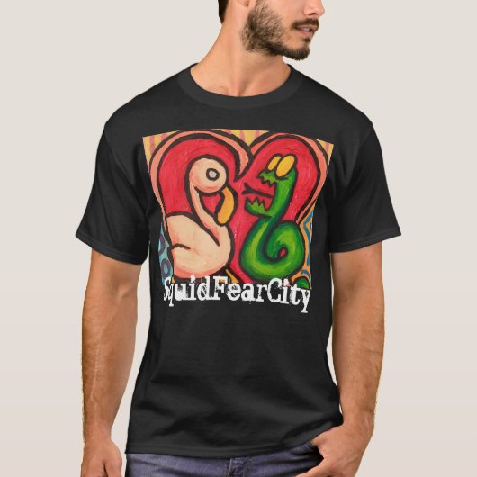 Squid Fear City Graphic-T - shirts (Voorkant)