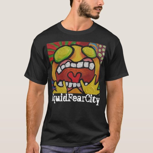 Squid Fear City Graphic-T - shirts (Voorkant)