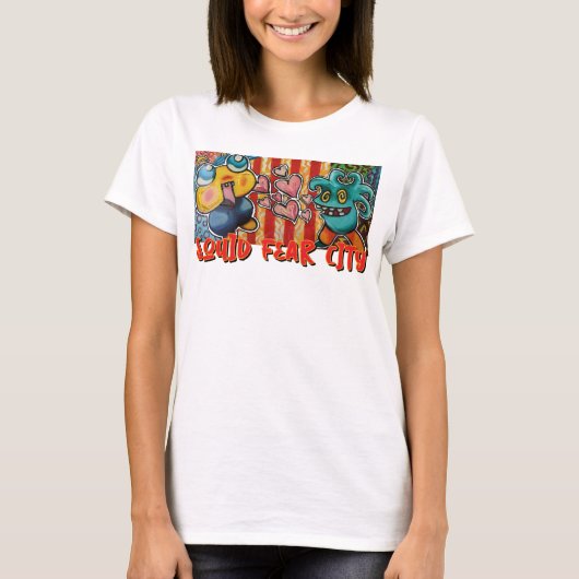 Squid Fear City Graphic Tee T-shirt (Voorkant)